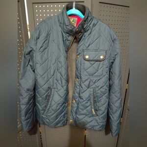 Men's Quilted Puffer Jacket - Navy